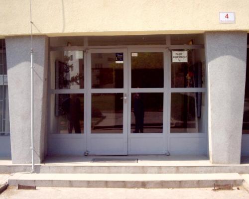 0094. vchodová stěna panelový dům, Brno Juliánov
